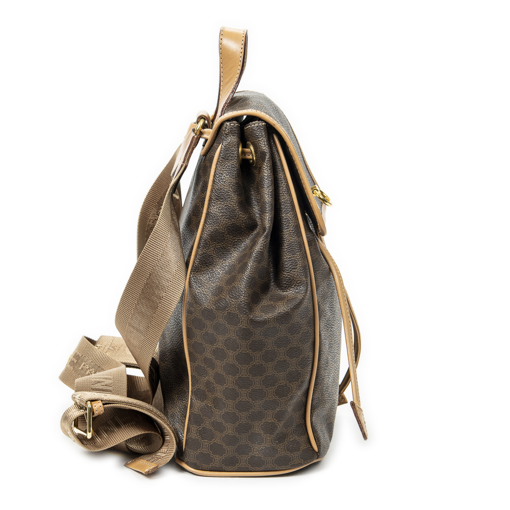 Celine Small Flap Drawstring Backpack - Picture 4 of 10